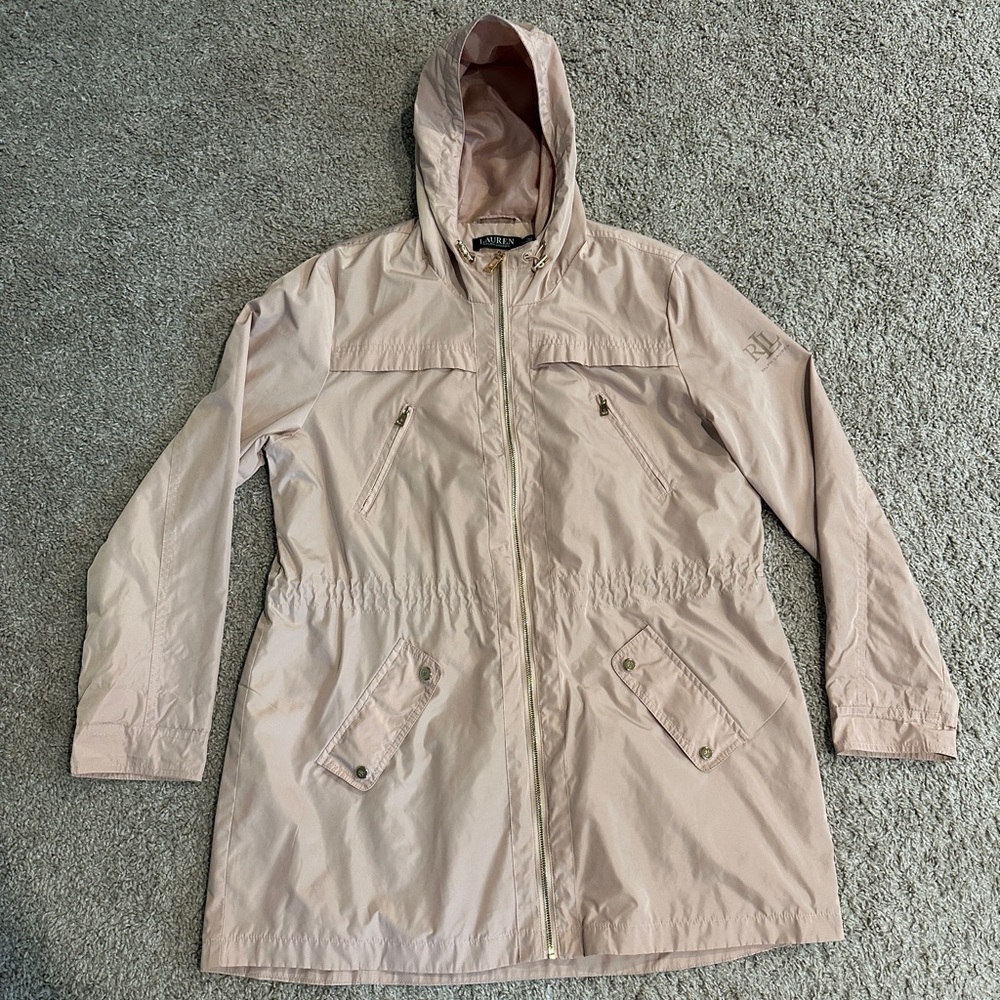 Lauren Ralph Lauren Light Pink Utility Jacket
